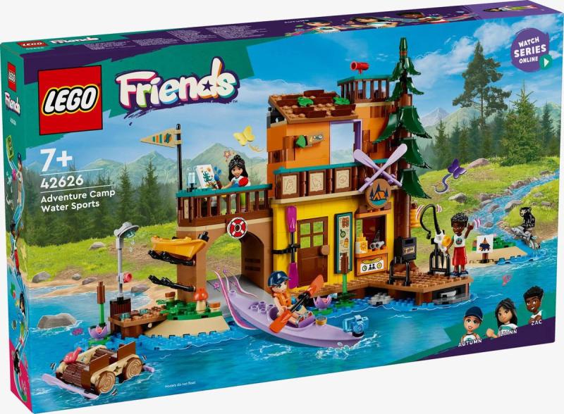 Lego FRIENDS Dobrodružný tábor s vodními sporty 42626 (stavebnice)