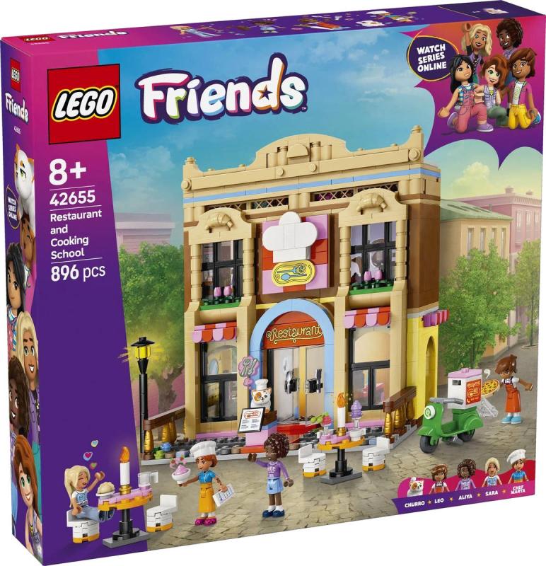 Lego FRIENDS Restaurace a škola vaření 42655 (stavebnice)