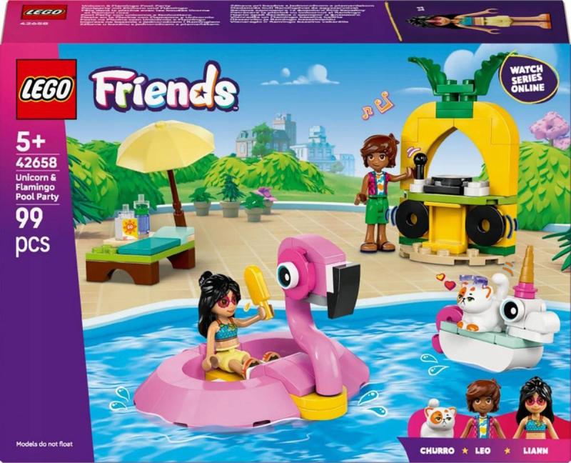 Lego FRIENDS Zábava u bazénu 42658 (stavebnice)