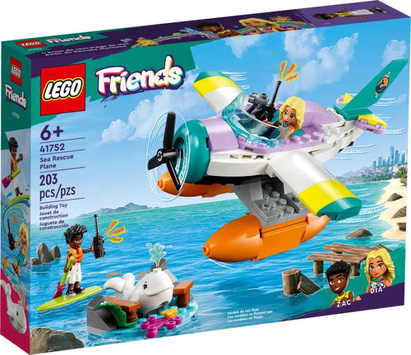 Lego FRIENDS Záchranářský hydroplán 41752 (stavebnice)