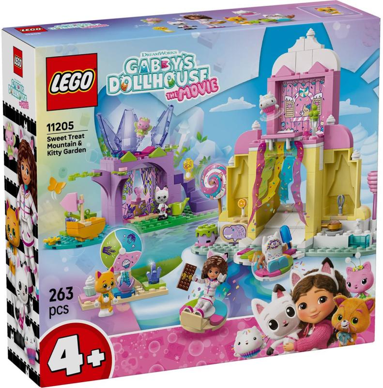 Lego GABBYS DOLLHOUSE Cukrová hora a Kočičí zahrádka 11205 (stavebnice)
