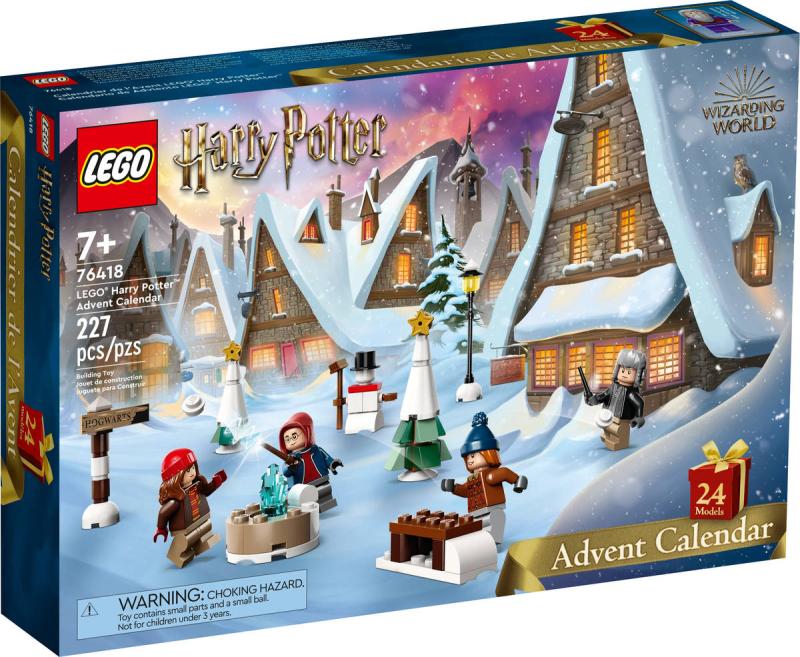 Lego HARRY POTTER Adventní kalendář rozkládací s herní plochou 76418