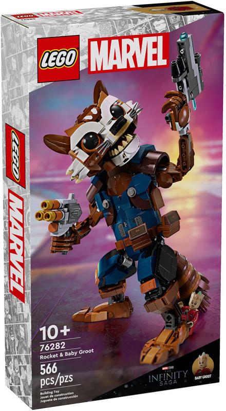 Lego MARVEL Rocket a malý Groot 76282 (stavebnice)