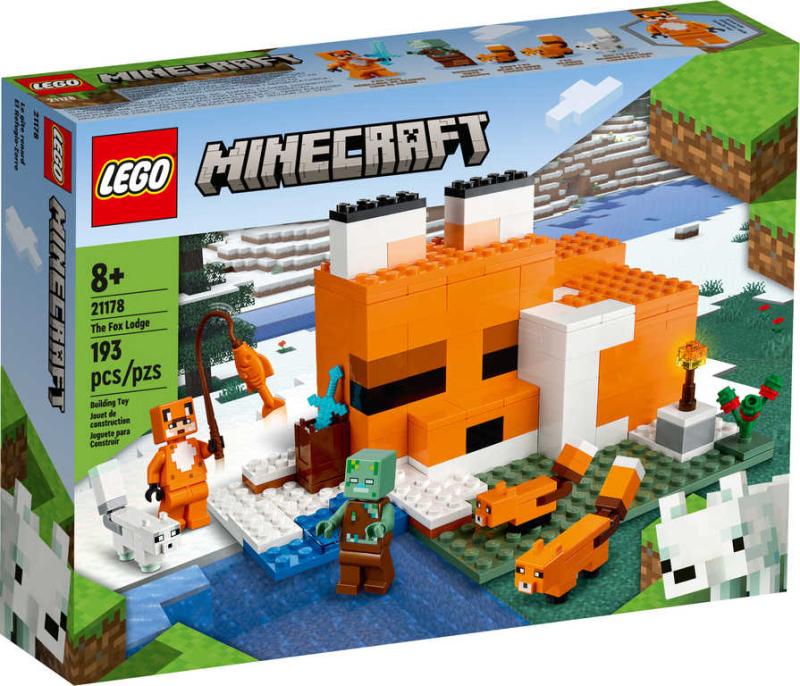 Lego MINECRAFT Liščí domek 21178 (stavebnice)