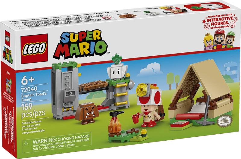 Lego SUPER MARIO Captain Toad a jeho tábor 72040 (stavebnice)