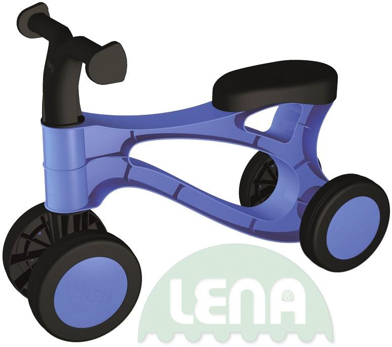 Lena Odrážedlo Rolocykl modrý 49cm odstrkovadlo plastové