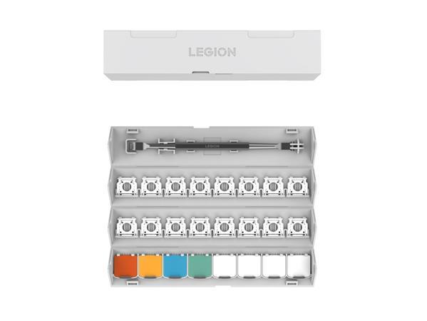 Lenovo LEGION vyměnitelné, barevné klávesy = 8ks, 5 barev