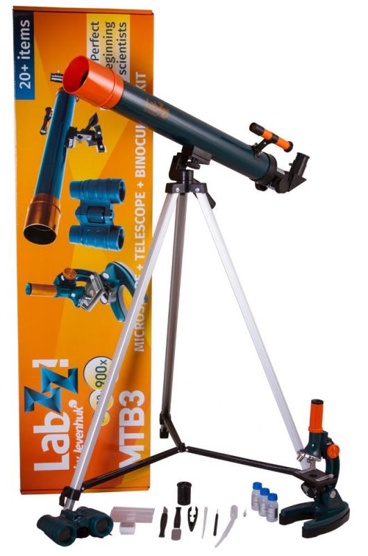 Levenhuk Sada LabZZ MTB3 Kit (micro+tele+bino)