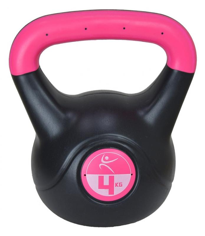 Lifefit Činka Kettlebell Vinyl Liifefit 4kg