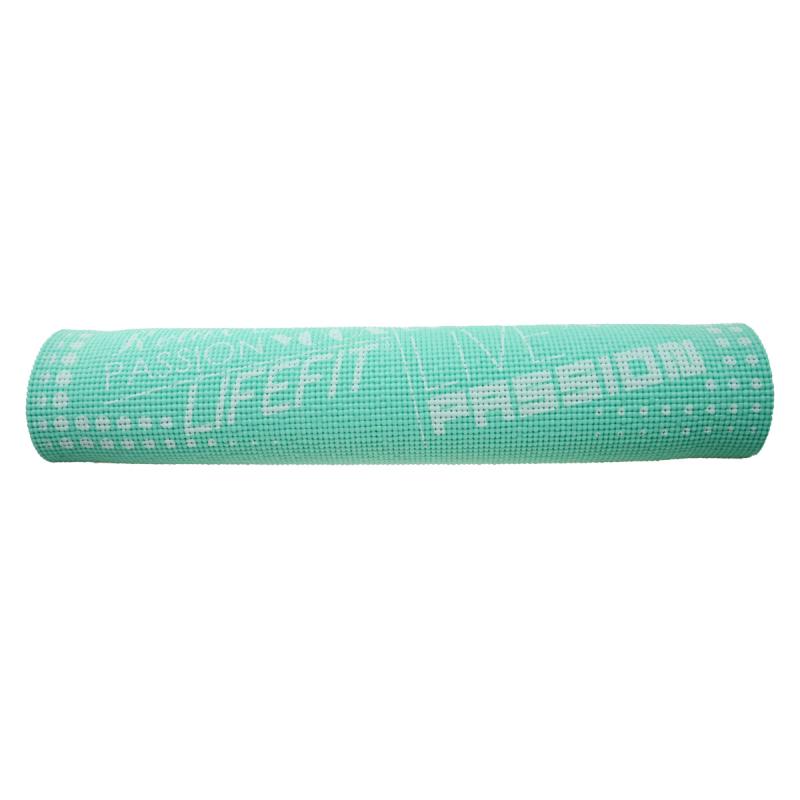 Lifefit Gymnastická podložka Slimfit Plus 173x58x0,6cm mint