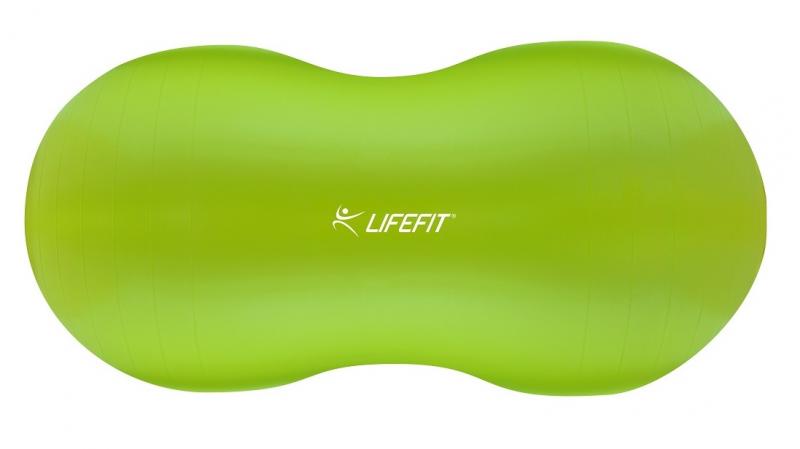 Lifefit Gymnastický míč NUTS 90x45 cm, sv. zelený