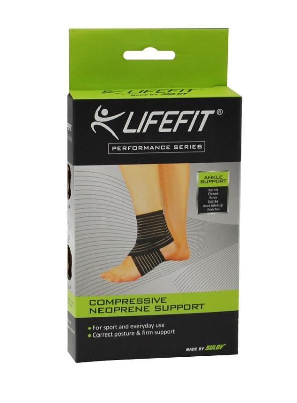 Lifefit Kompresní sportovní bandáž kotníku Bk-101