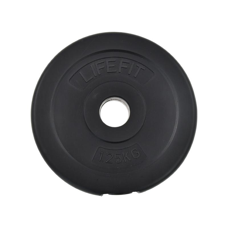 Lifefit Kotouč 1.25kg vinylovo-cementový pro 30mm tyč