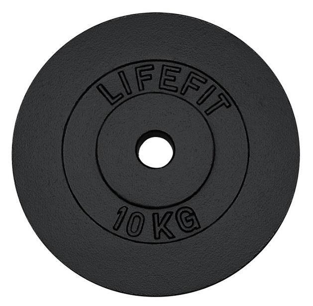 Lifefit Kotouč 10kg Angular kovový pro 30mm tyč