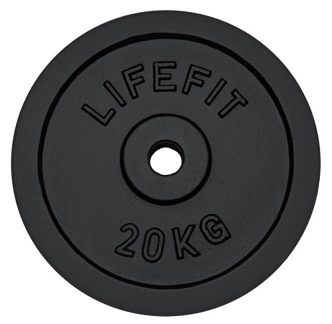 Lifefit Kotouč 20kg Angular kovový pro 30mm tyč