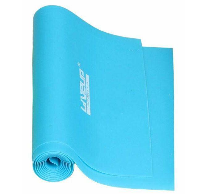 LiveUp Aerobic guma posilňovacia guma 120 x 15 cm modrá