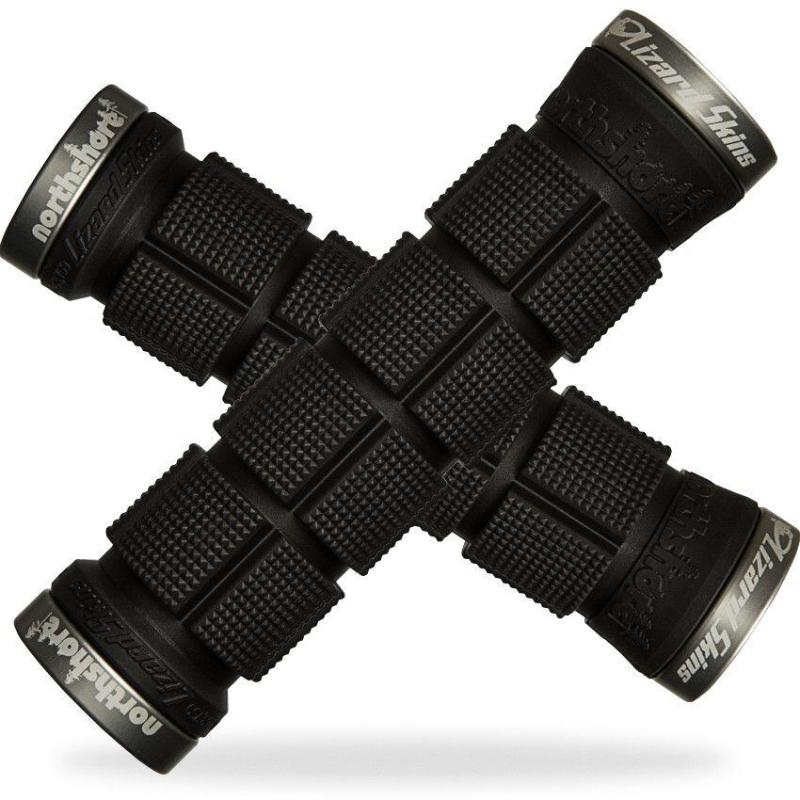 Lizard Skins Gripy Dual-clamp Lock-on Northshore Černá