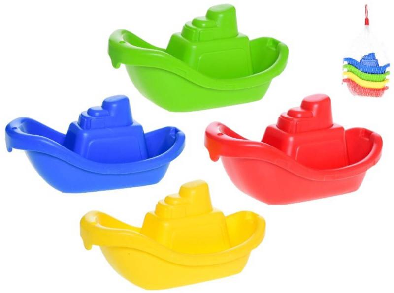 Lodička baby parník do vany set 4ks na koupání do vody