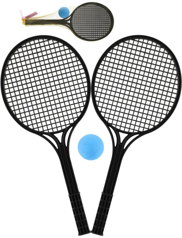 Lori 226 Set plastový na soft tenis 2 rakety a míček v síťce