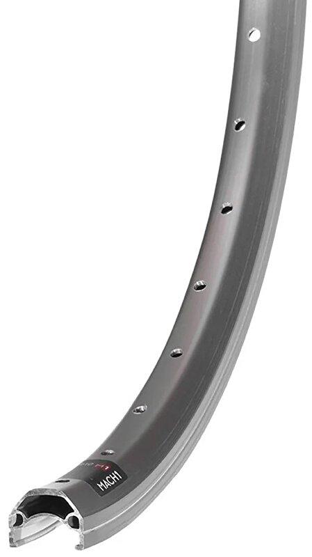 Mach1 ráfik trekingový ER-10 V-brake 32 dier/1 nýt strieborný