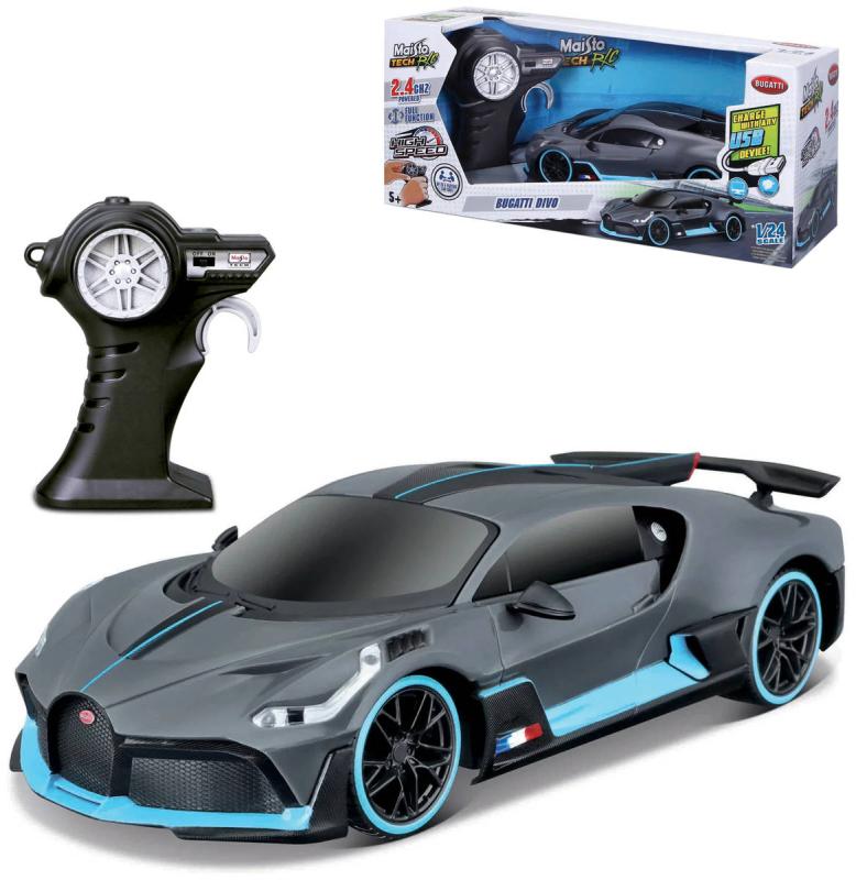 Maisto RC Auto Bugatti Divo na vysílačku 2,4GHz na baterie 1:24