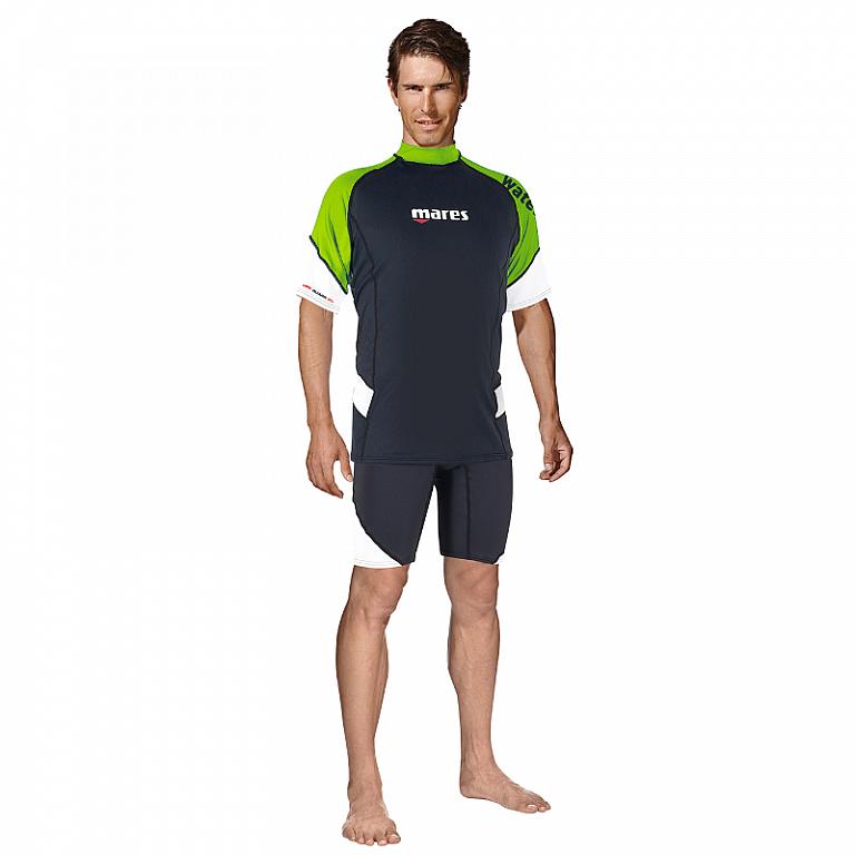 Mares Pánske lycrové tričko RASHGUARD LOOSE FIT, krátky rukáv