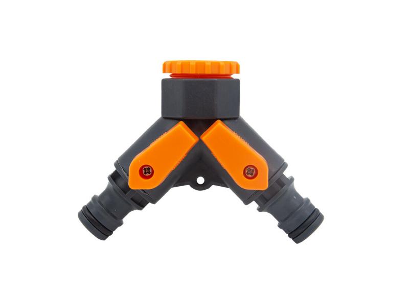 Mat Adaptér na kohoutek-rozdělovač 2cestný 1/2" + 3/4"