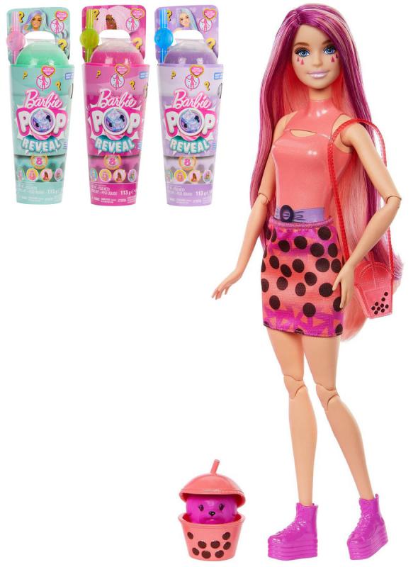 Mattel BRB Panenka Barbie Bubble Tea Pop Reveal 8 překvapení 4 druhy