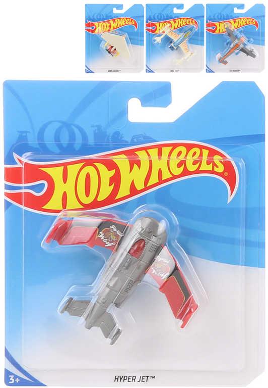 Mattel HOT WHEELS Letadlo Sky Buster 4 druhy na kartě