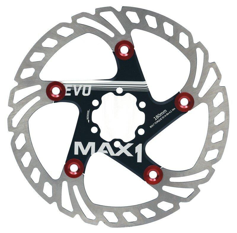Max1 brzdový kotúč Evo 180 mm čierny