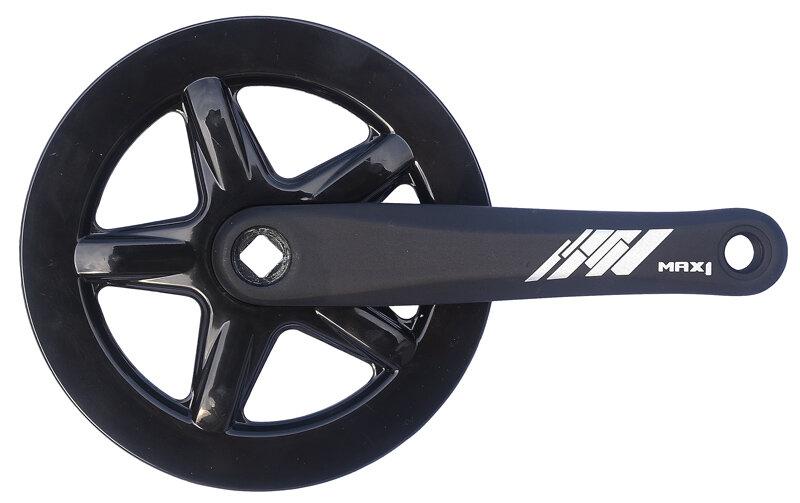 Max1 kľuky Single 42z 175mm čierne s krytom
