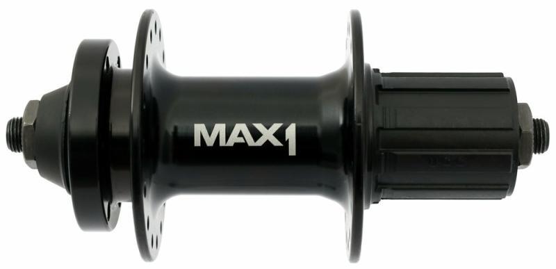 Max1 náboj zadný Sport 32h 6 dier čierny (VÝPREDAJ)