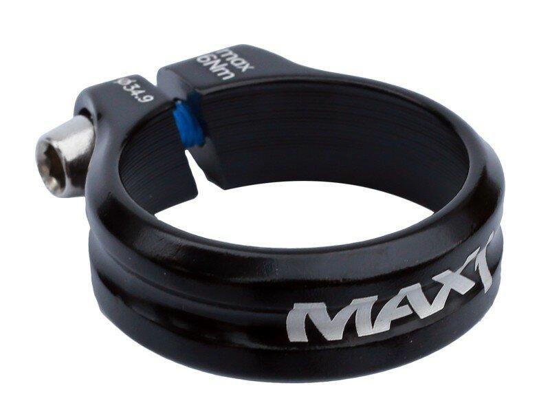 Levně Max1 sedlová objímka Race 34,9 mm imbus černá