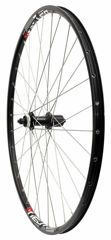 Max1 Zapletené koleso 28/29" SHIMANO Disc Center lock zadné 8-11sp. čierne