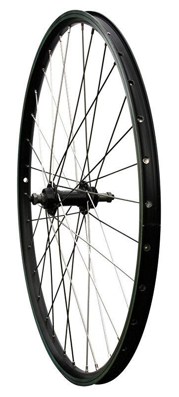 Max1 zapletené koleso 28/29" V-brake zadné, ložisko, závit, čierne/strieborné