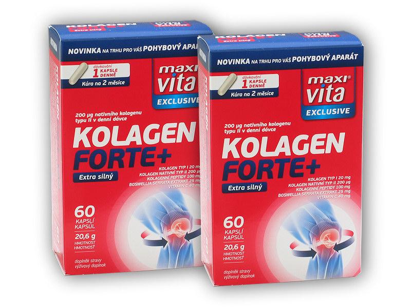 Maxivita 2x kolagén forte + 60 kapsúl