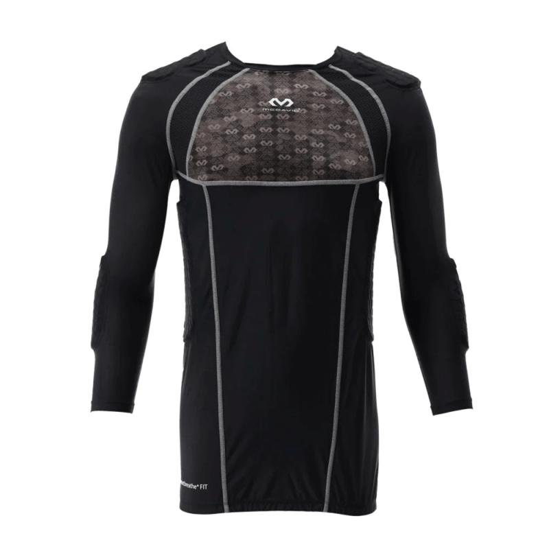 Levně McDavid 7736 Hex Goal Keeper Shirt Extreme 2.0 - S - černá/šedá