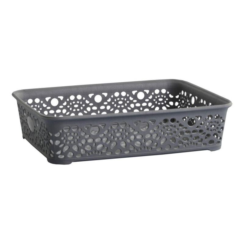 Megaplast Košík MONAKO S 26x20x6cm PH ŠE metalíza