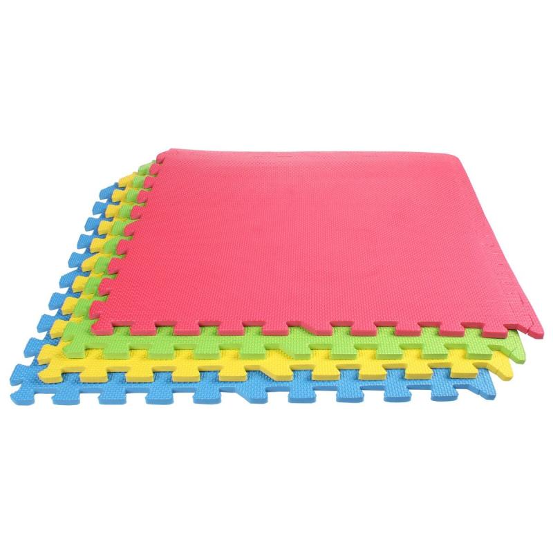 Merco Colored Puzzle fitness podložka mix farieb