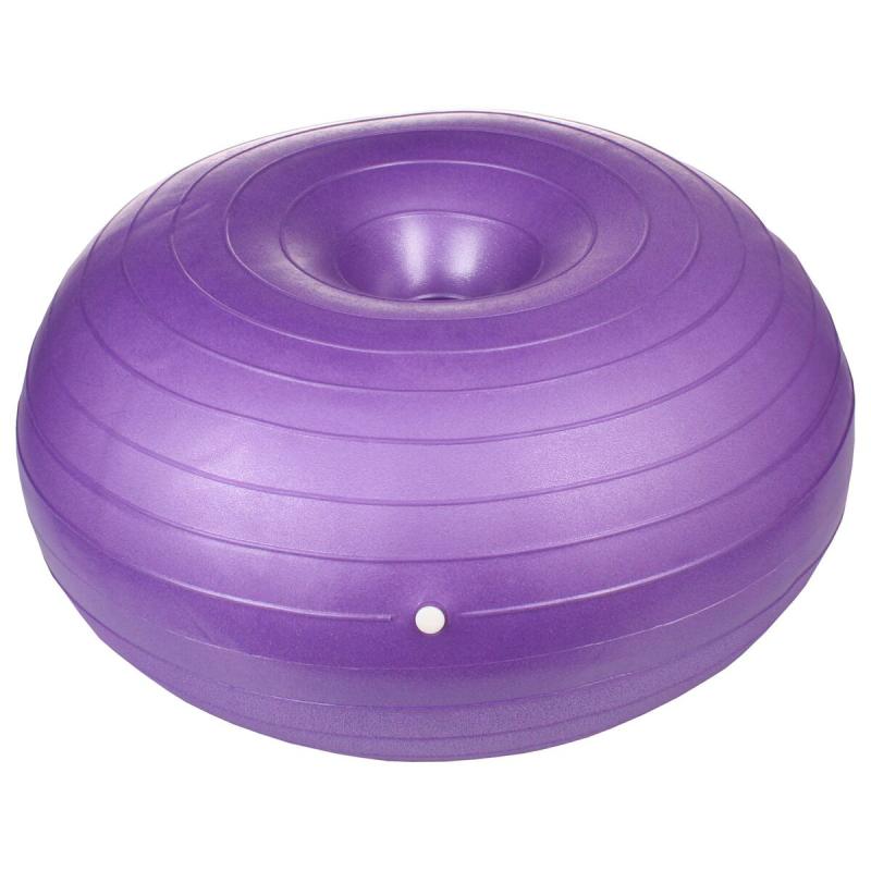 Merco Donut 50 gymnastický loptu fialová