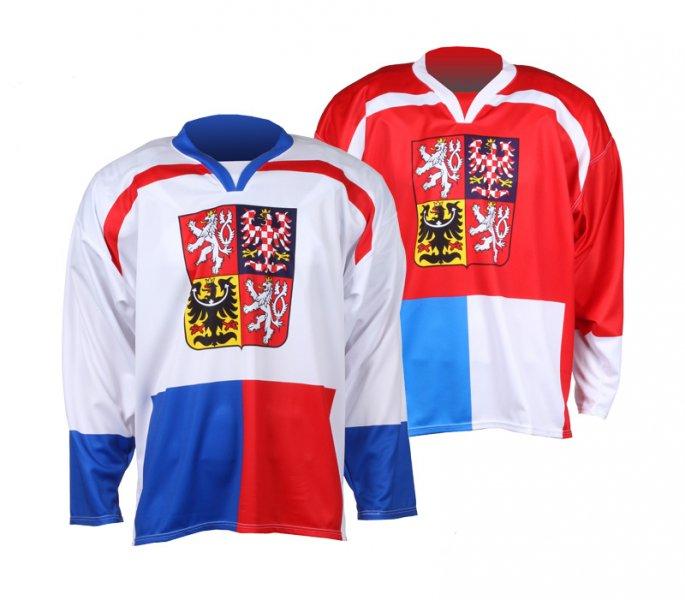 Merco hokejový dres ČR Nagano 1998 replika - vlastný potlač
