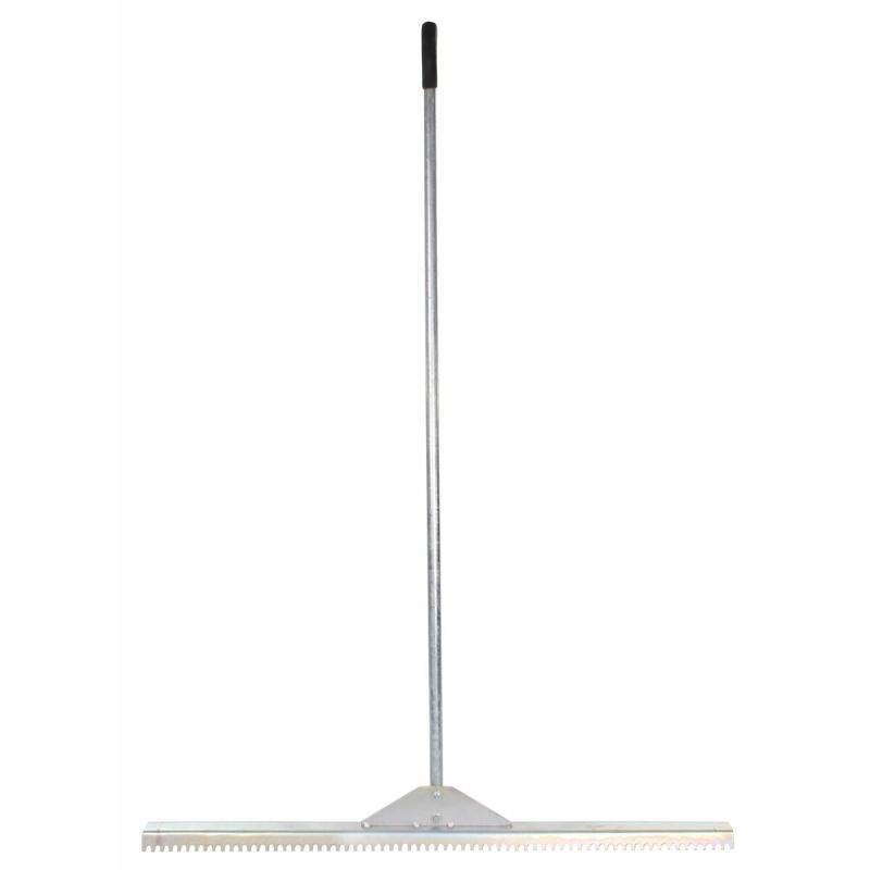 Kovové obojstranné hrablo so zubami