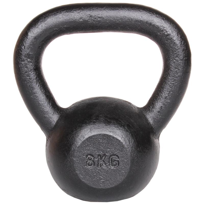 Merco Kettlebell Kov činka čierna