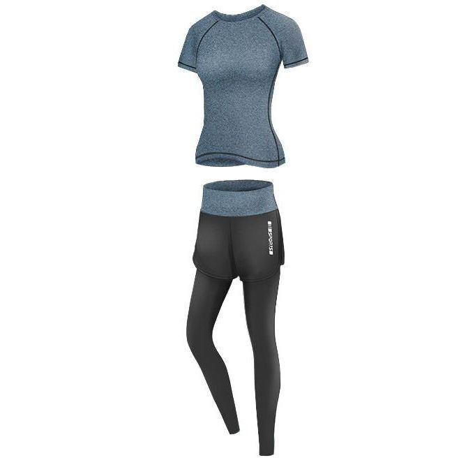 Merco Runner Long 2W fitness set haze