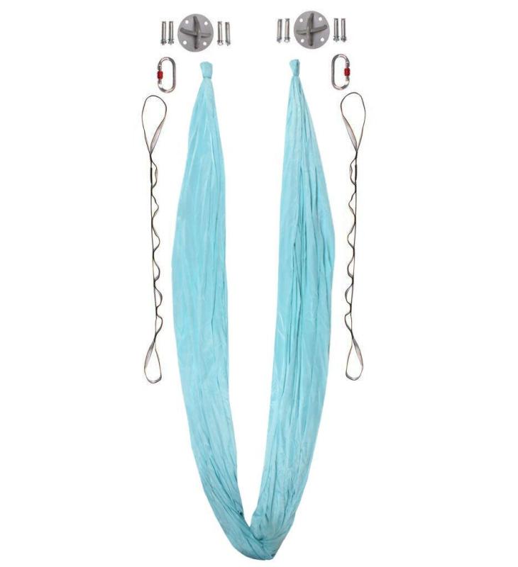 Merco Yoga Hammock 2.8 sieť na jogu sky blue