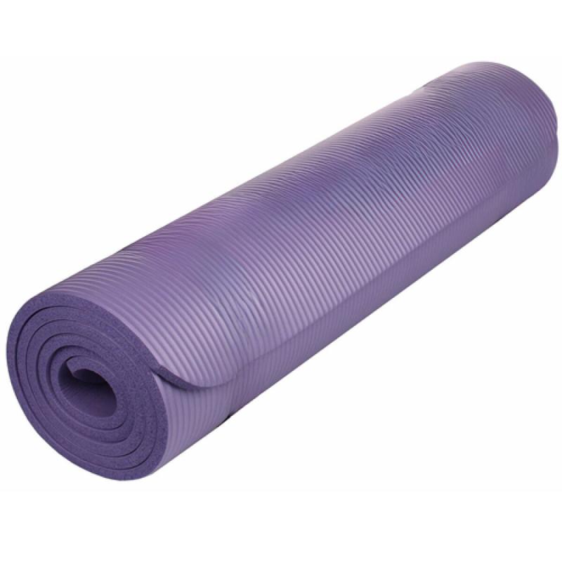 Merco Yoga NBR 10 Mat podložka na cvičení fialová
