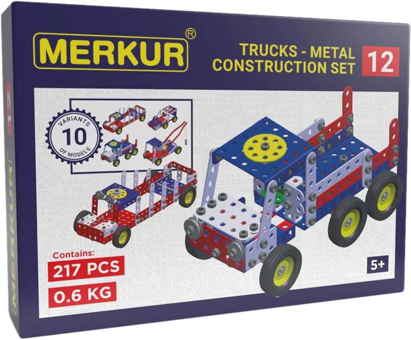 Merkur M 012 Odtahové vozidlo 217 dílků KOVOVÁ (stavebnice)