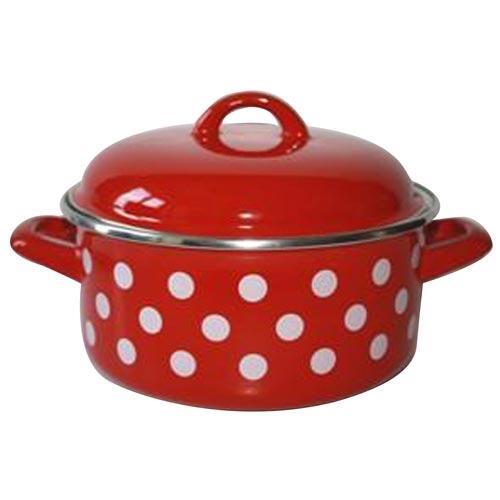 Metalac Rendlík + poklice pr.18cm 2l PUNTÍK ČRV