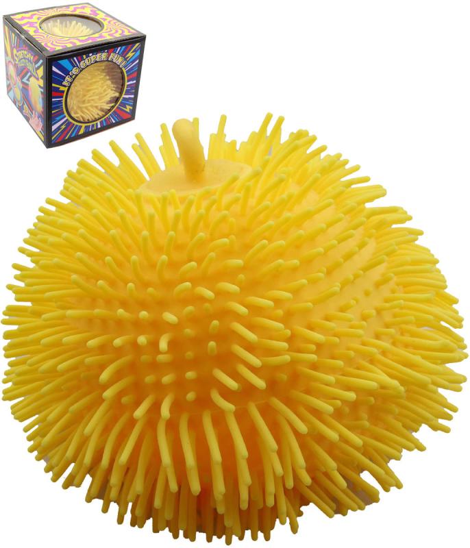 Míček velký střapatý 16cm s třásněmi na baterie Světlo 3 barvy