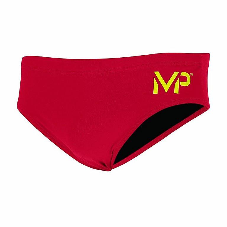 Michael Phelps Pánske plavky SOLID BRIEF červená